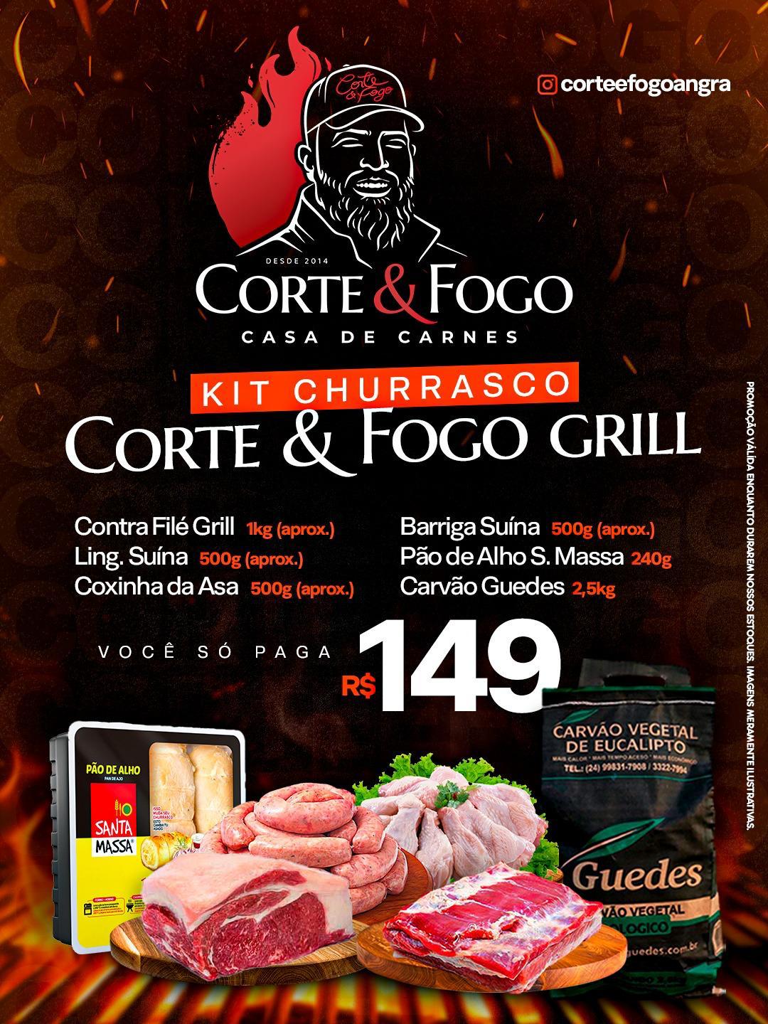 Kit Churrasco Grill